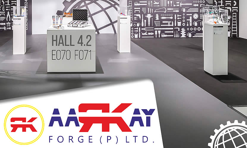 AarKay Forge Exhibiting at the EISENWARENMESSE - International Hardware Fair 2026: Hall 4.2 | E070 F071